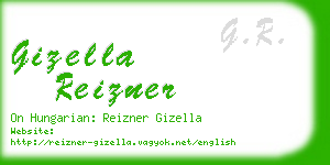 gizella reizner business card